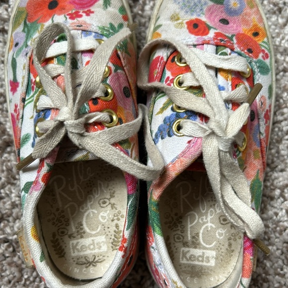Keds x Rifle Paper Co toddler shoes - Picture 4 of 5
